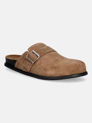 Vagabond Shoemakers klapki mules damskie zamszowe EFFIE brązowy