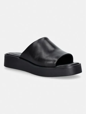 Vagabond Shoemakers klapki na platformie damskie skórzane DANYA