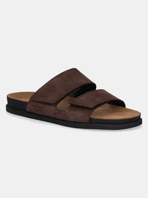 Vagabond Shoemakers klapki nubukowe 5992-150-35 męskie kolor brązowy 5992-150-35