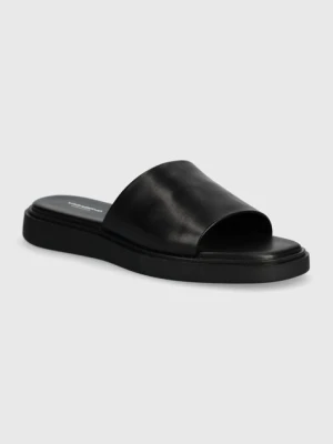 Vagabond Shoemakers klapki skórzane CONNIE damskie kolor czarny 5757-201-20