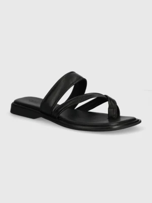 Zdjęcie produktu Vagabond Shoemakers klapki skórzane IZZY damskie kolor czarny 5713-101-20