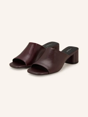 Vagabond Shoemakers Klapki Typu Mules Piper rot CIEMNOCZERWONY