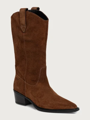Vagabond Shoemakers kowbojki damskie zamszowe KELSEY brązowy