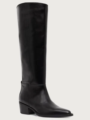 Vagabond Shoemakers kozaki na niskim obcasie damskie skórzane KELSEY czarny