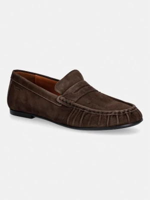 Vagabond Shoemakers mokasyny damskie zamszowe ALEYA brązowy