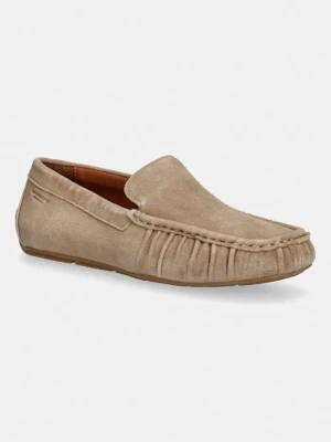 Vagabond Shoemakers mokasyny damskie zamszowe MIKA beżowy