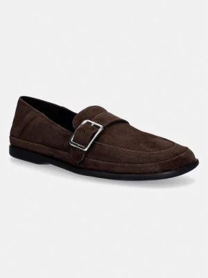 Vagabond Shoemakers mokasyny damskie zamszowe SAMMIE brązowy
