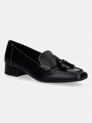 Vagabond Shoemakers mokasyny skórzane DEBBI czarny