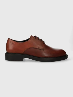 Vagabond Shoemakers półbuty skórzane ALEX M męskie kolor brązowy 5266.201.27
