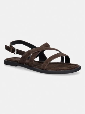 Vagabond Shoemakers sandały damskie zamszowe ZAIDA brązowy