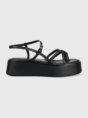 Vagabond Shoemakers sandały skórzane COURTNEY czarny