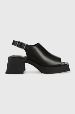 Vagabond Shoemakers sandały skórzane HENNIE kolor czarny 5537.101.20