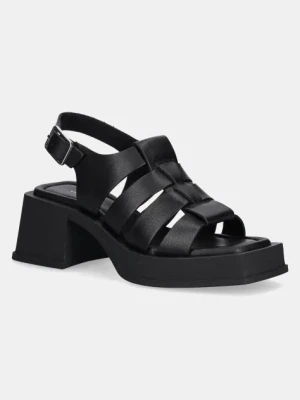 Vagabond Shoemakers sandały skórzane HENNIE kolor czarny 5937-001-20