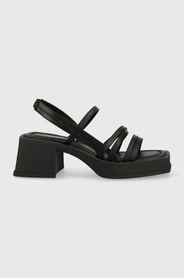 Vagabond Shoemakers sandały skórzane HENNIE kolor czarny 5337-101-20