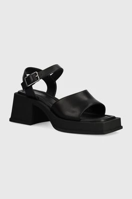 Vagabond Shoemakers sandały skórzane HENNIE kolor czarny 5537-201-20