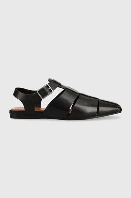 Vagabond Shoemakers sandały skórzane WIOLETTA damskie kolor czarny 5501.101.20