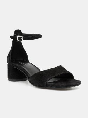 Vagabond Shoemakers sandały zamszowe PIPER kolor czarny 5921-040-20