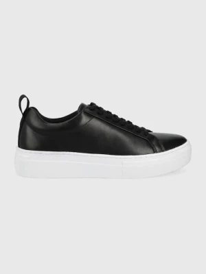 Vagabond Shoemakers sneakersy skórzane ZOE PLATFORM czarny