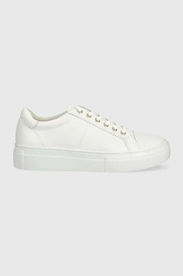 Vagabond Shoemakers sneakersy skórzane ZOE PLATFORM kolor biały 5327.501.01