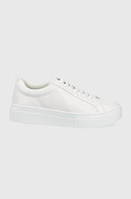 Vagabond Shoemakers sneakersy skórzane ZOE PLATFORM kolor biały 5327-201-01
