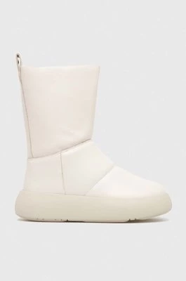 Vagabond Shoemakers śniegowce skórzane AYLIN kolor biały 5438.001.02