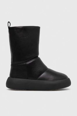 Vagabond Shoemakers śniegowce skórzane AYLIN kolor czarny 5438.001.20