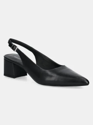 Vagabond Shoemakers szpilki MARTA kolor czarny na słupku z odkrytą piętą 5928-101-20