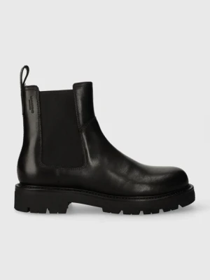 Vagabond Shoemakers sztyblety skórzane CAMERON męskie kolor czarny 5675.201.20