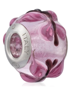VALENTINA BEADS Szklany charms w kolorze fioletowym rozmiar: onesize
