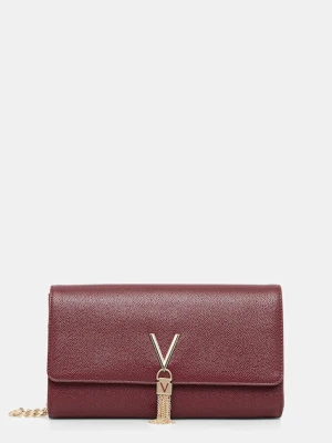 Valentino Bags kopertówka kolor bordowy VBS1R401G