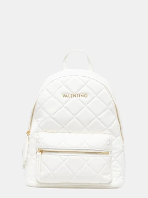 Valentino Bags plecak damski kolor biały mały gładki VBS3KK37R