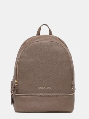 Valentino Bags plecak damski kolor brązowy duży gładki VBS7LX02