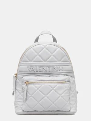 Valentino Bags plecak damski kolor szary mały gładki VBS51O07