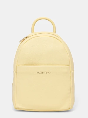 Valentino Bags plecak DORIS RE damski kolor żółty mały gładki VBS9ON20