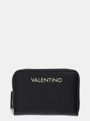 Valentino Bags portfel damski z imitacji skóry ALEXIA czarny