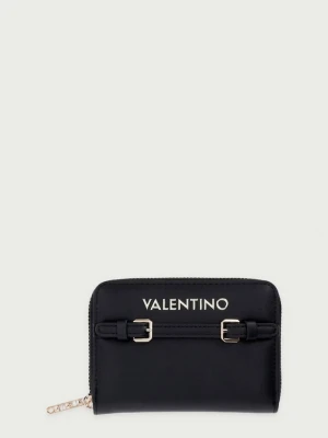 Valentino Bags portfel damski z imitacji skóry ARCHI czarny