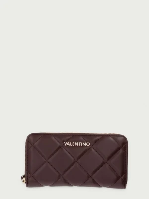 Valentino Bags portfel damski z imitacji skóry brązowy
