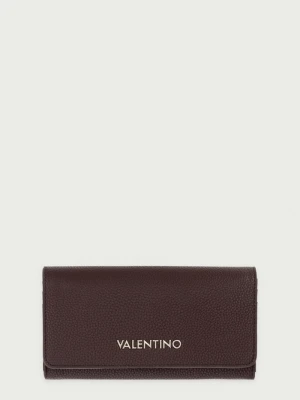 Valentino Bags portfel damski z imitacji skóry BRIXTON brązowy