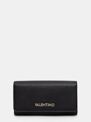 Valentino Bags portfel damski z imitacji skóry BRIXTON czarny