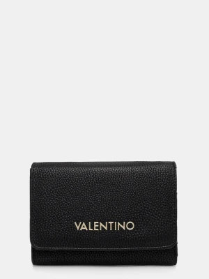 Valentino Bags portfel damski z imitacji skóry czarny