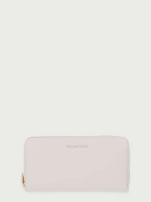 Valentino Bags portfel damski z imitacji skóry FARN beżowy