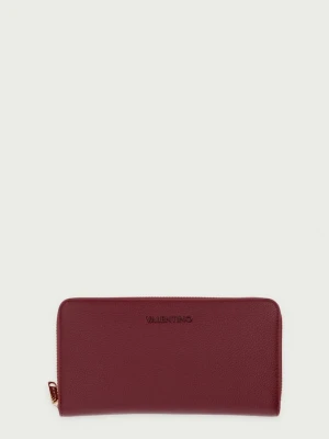 Valentino Bags portfel damski z imitacji skóry FARN bordowy