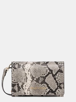 Valentino Bags torebka crossbody damska z imitacji skóry EMBER szary