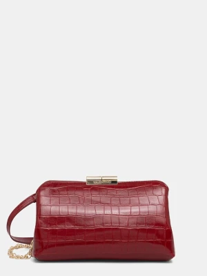 Valentino Bags torebka crossbody damska z imitacji skóry GLACE bordowy