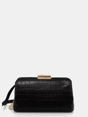 Valentino Bags torebka crossbody damska z imitacji skóry GLACE czarny