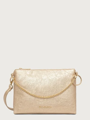 Valentino Bags torebka crossbody damska z imitacji skóry LUMI złoty