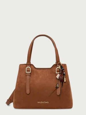 Valentino Bags torebka crossbody damska z imitacji zamszu WINNIE WINTER brązowy