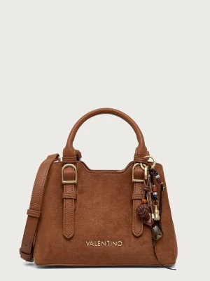 Valentino Bags torebka crossbody damska z imitacji zamszu WINNIE WINTER brązowy