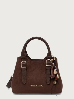 Valentino Bags torebka crossbody damska z imitacji zamszu WINNIE WINTER brązowy