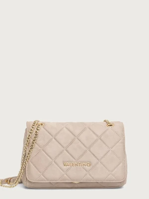 Valentino Bags torebka damska OCARINA SUEDE beżowy